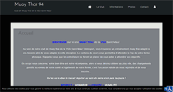 Desktop Screenshot of muaythai94.com