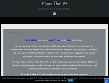 Tablet Screenshot of muaythai94.com